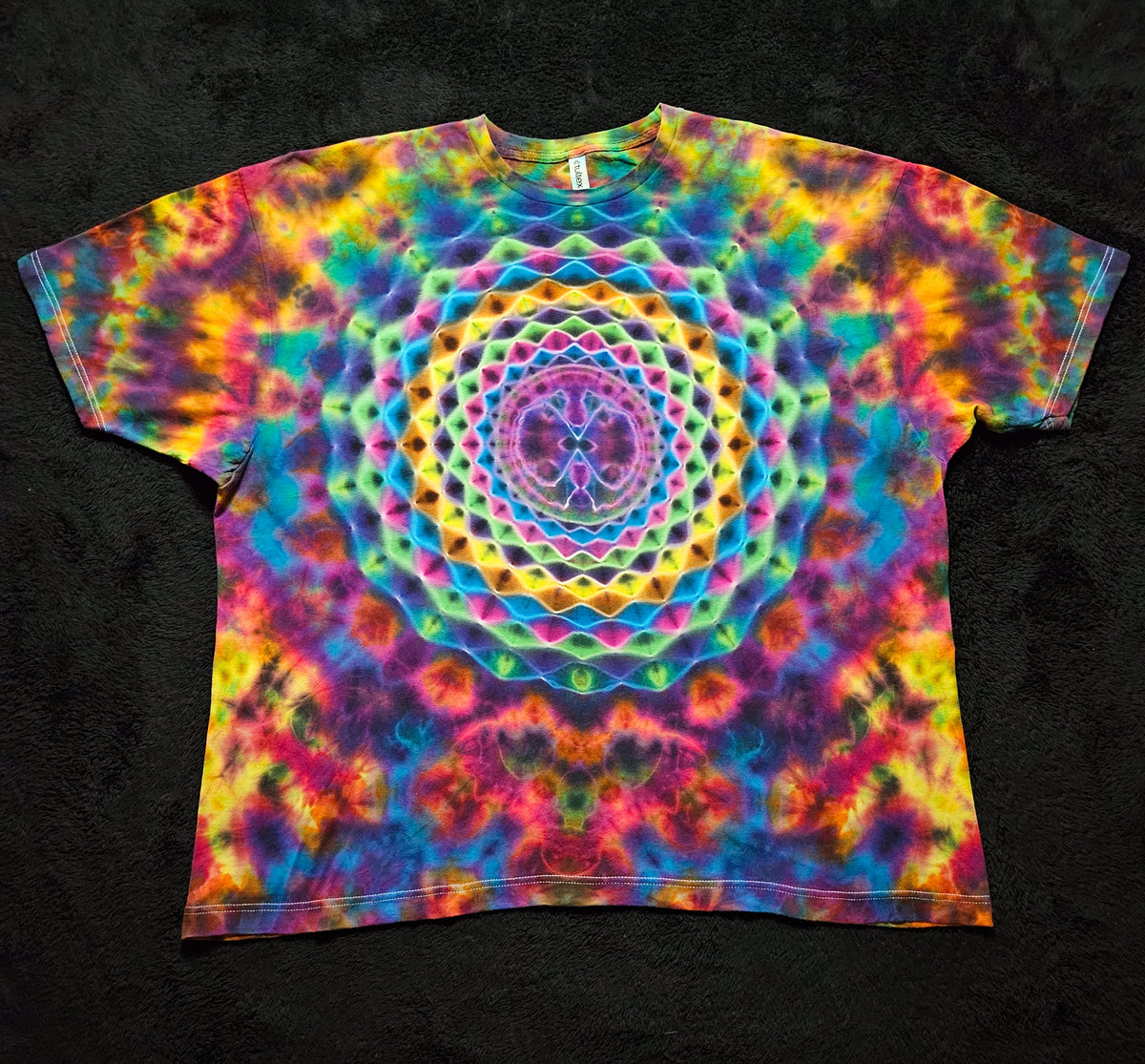 3X Psychedelic Mandala 18pt.