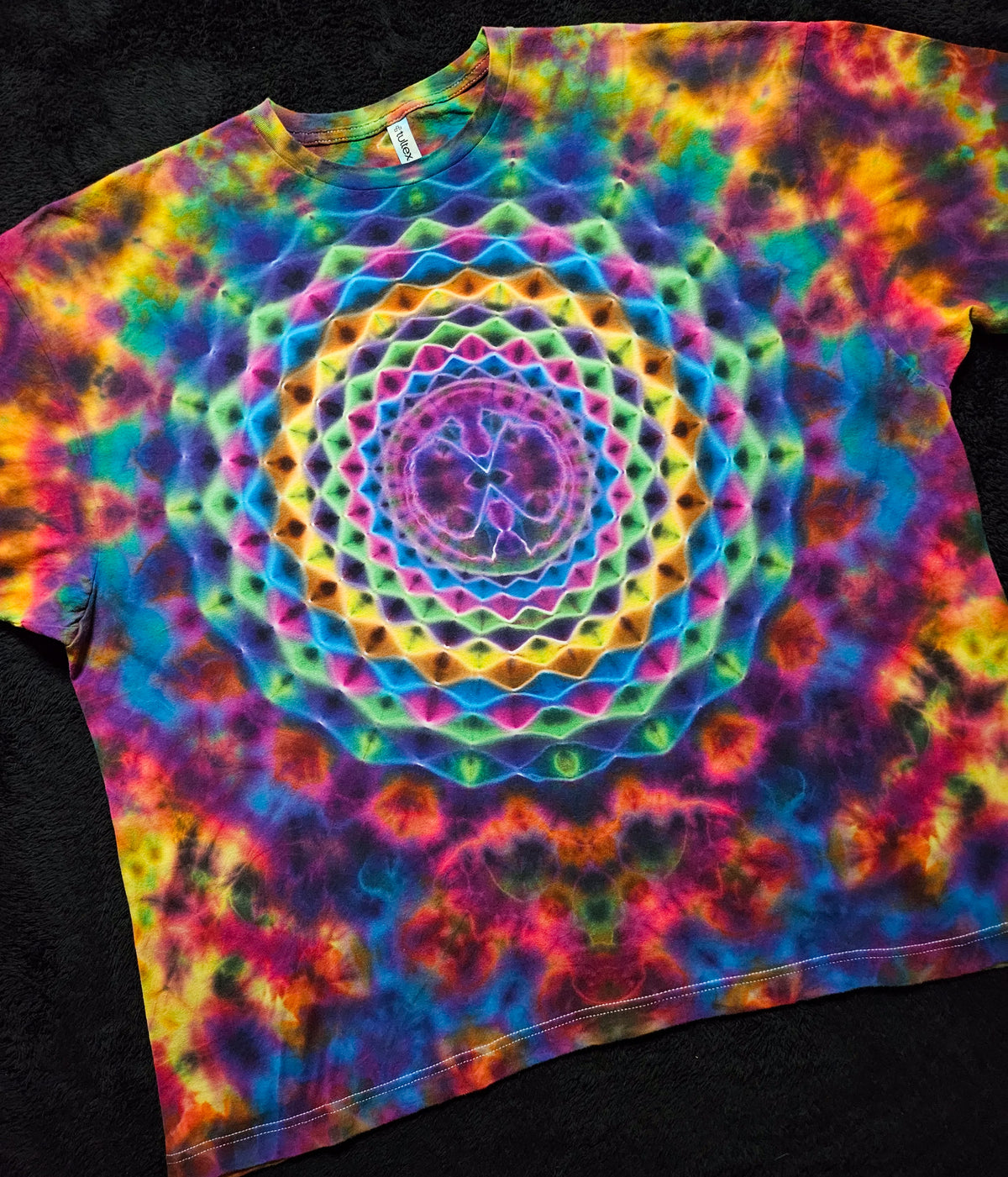 3X Psychedelic Mandala 18pt.