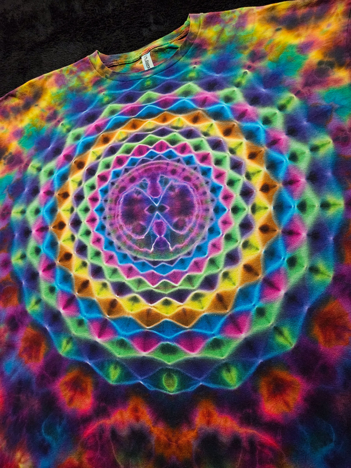 3X Psychedelic Mandala 18pt.